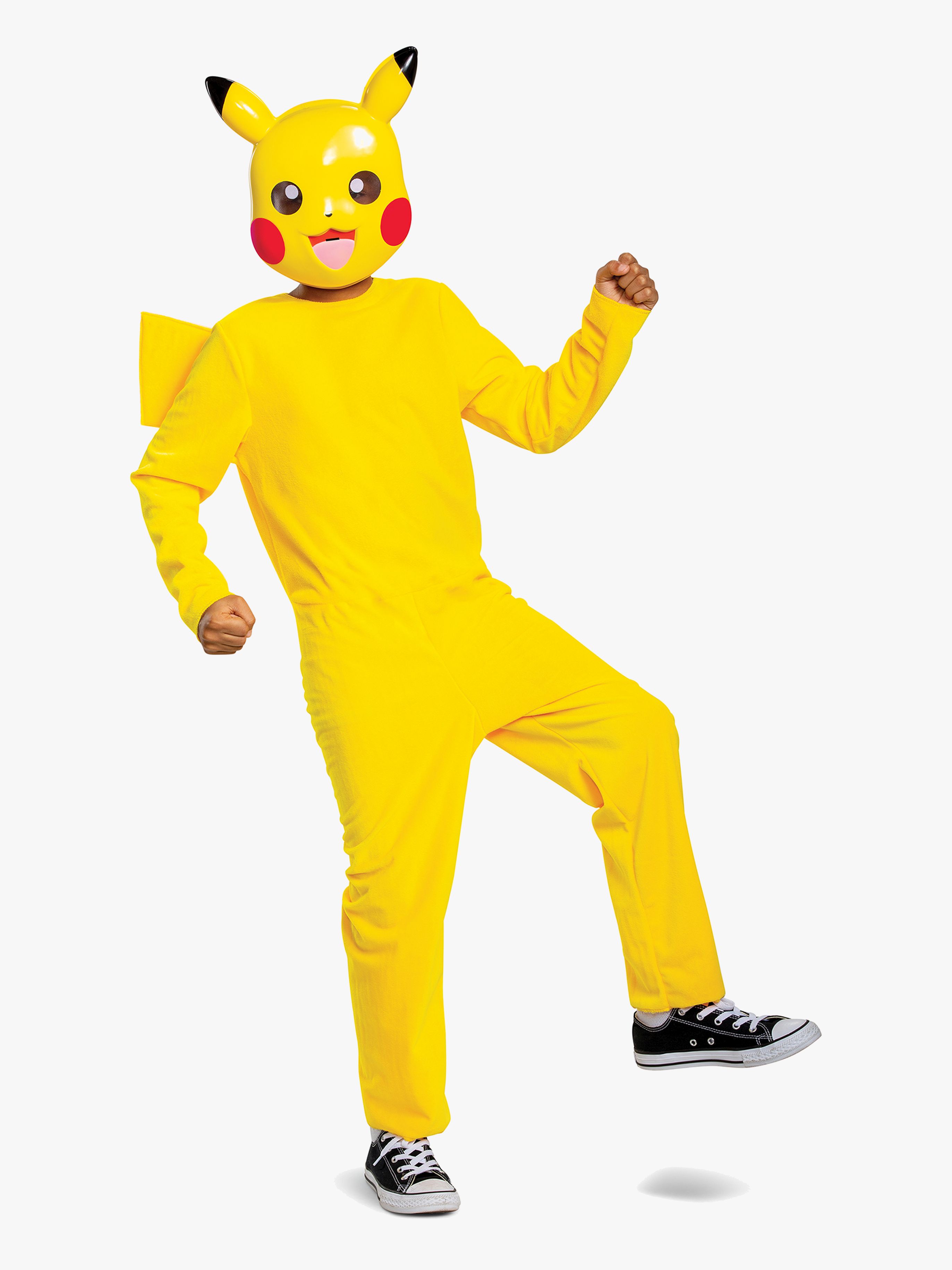 Kostüm mit Maske Pikachu, 4-6 Jahre