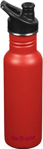 Klean Kanteen Classic Sports Cap Wasserflasche 532 ml, Tiger Lily