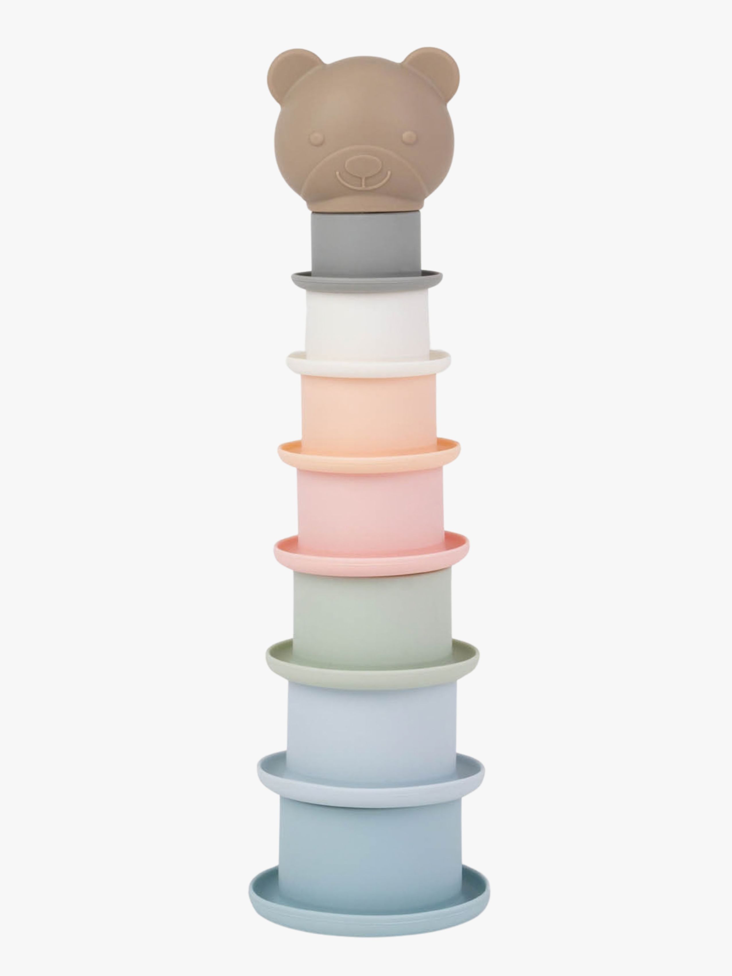 Teddybär Stapelspielzeug Silikon, Babyspielzeug