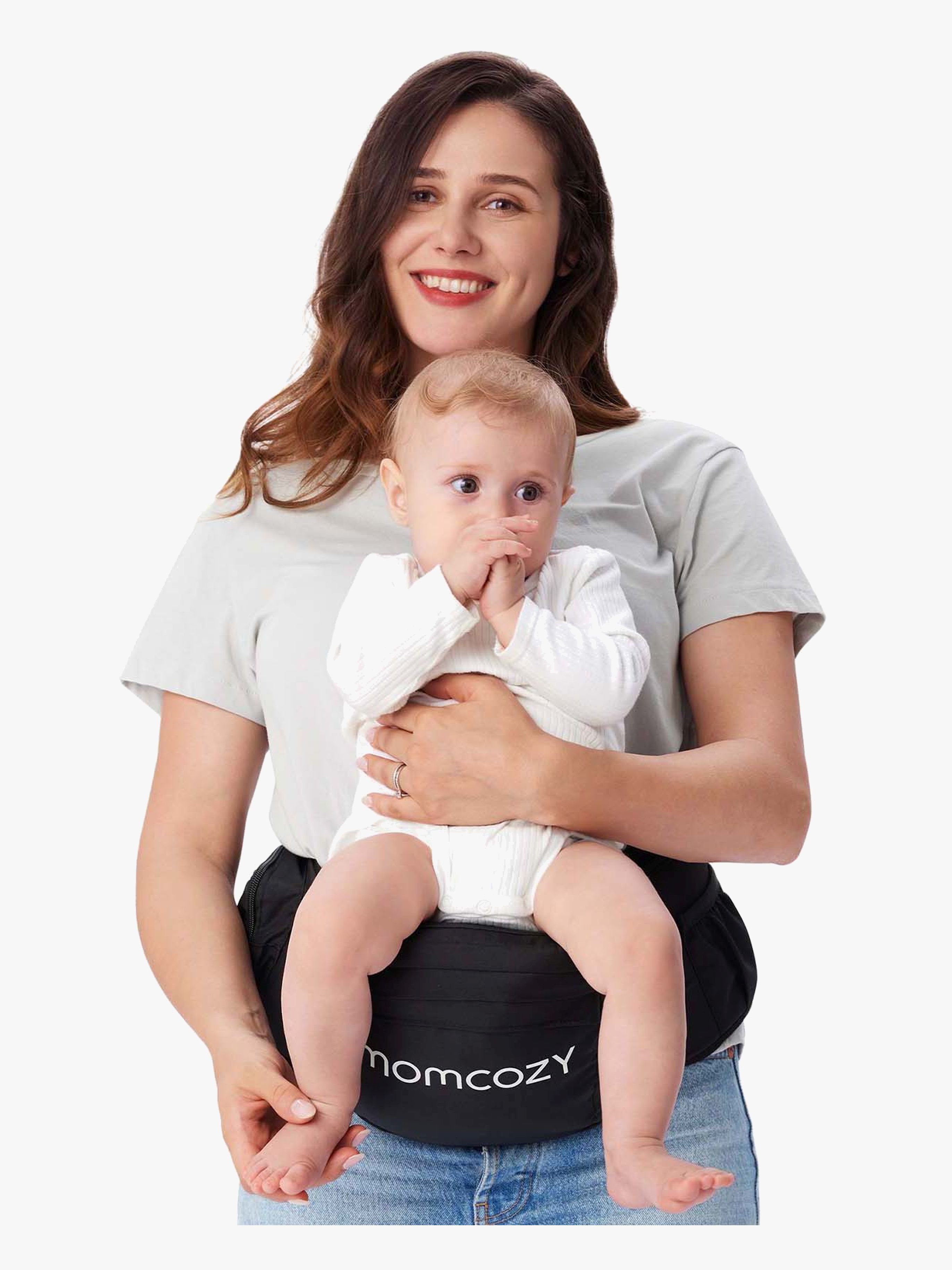 Momcozy Hüftsitz, Schwarz