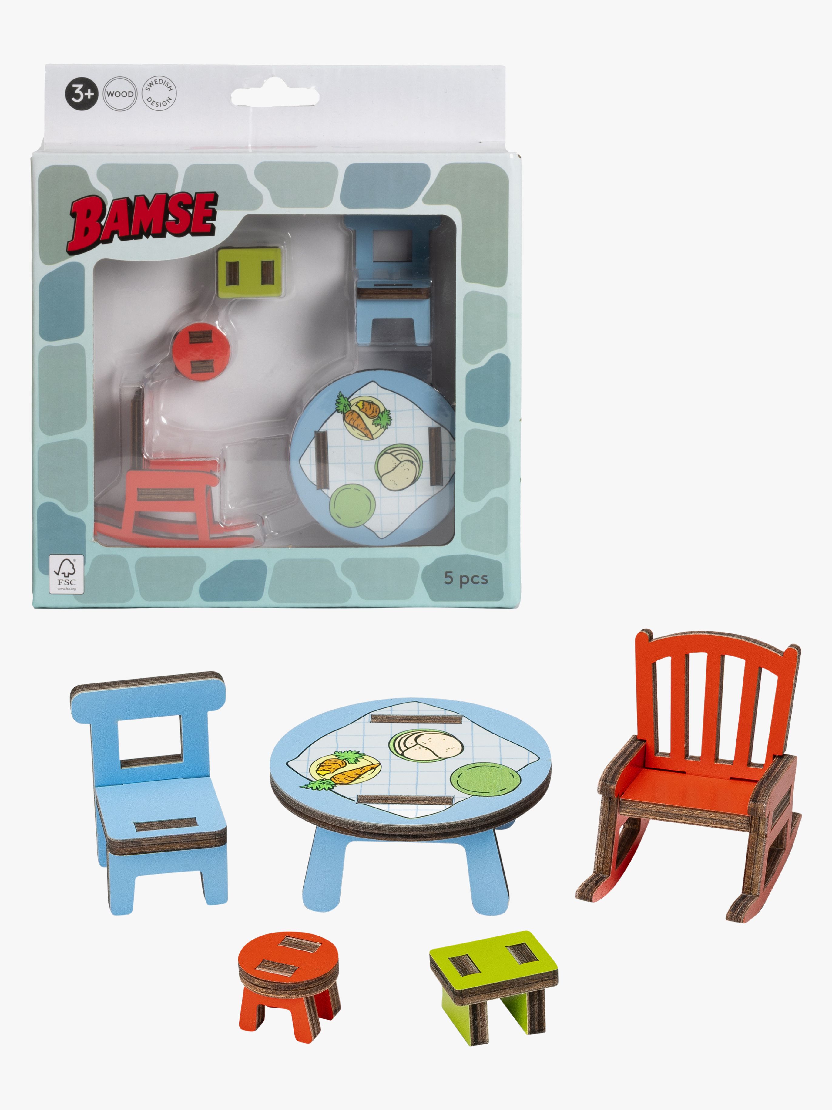 Bamse Puppenhausmöbel Küche