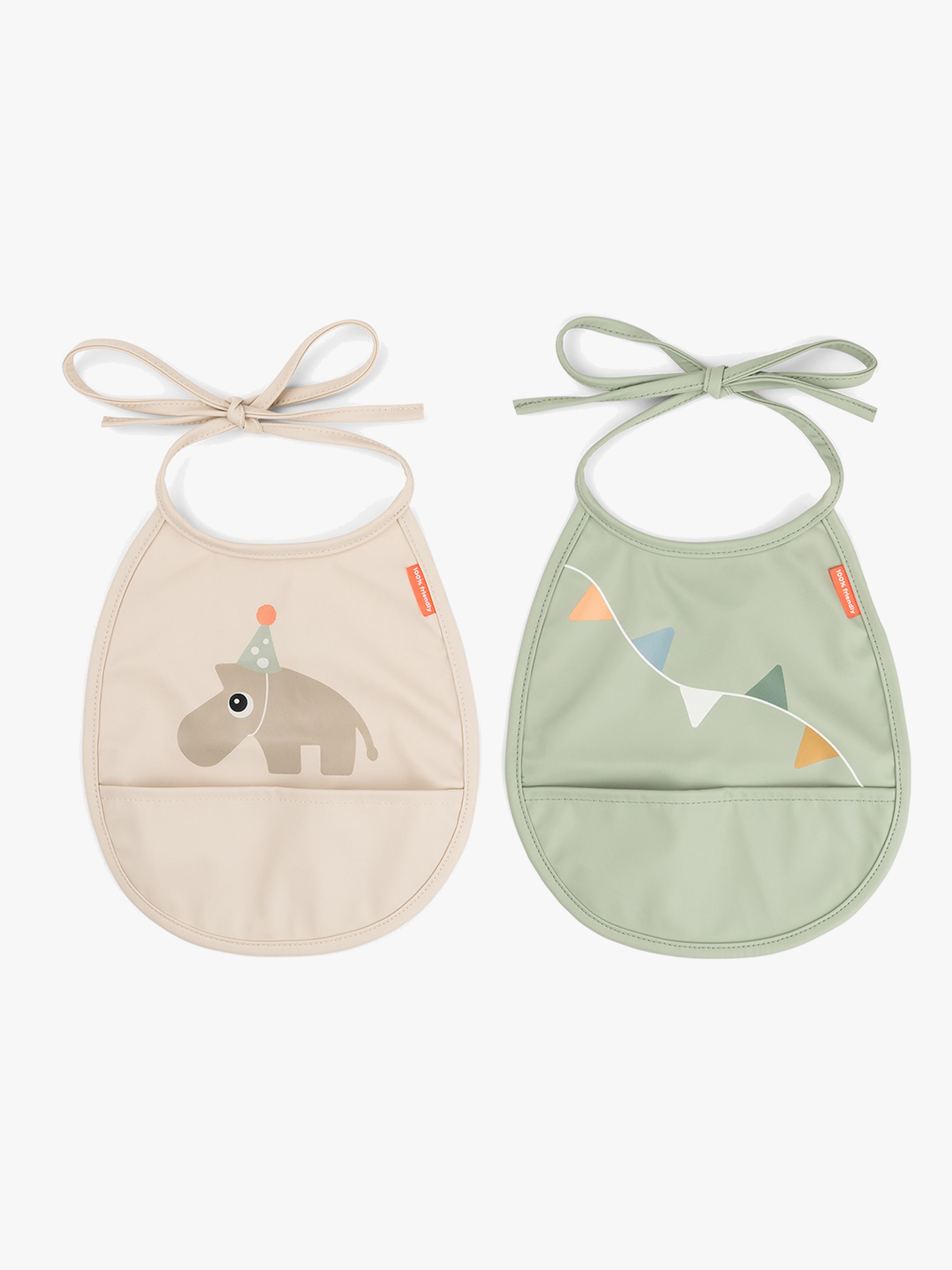 Celebration Tiny Pocket Lätzchen 2er-Pack, Sand