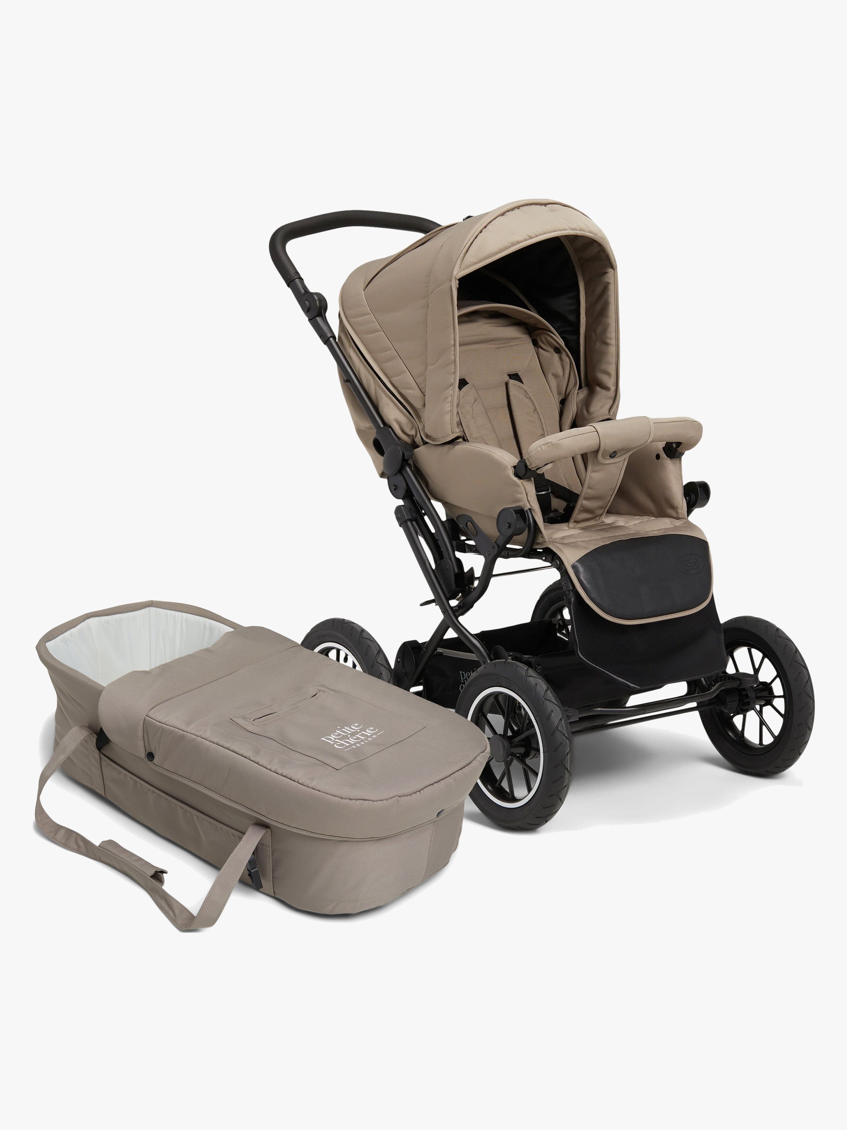 Petite Chérie Solide+ Kombikinderwagen, Desert Taupe