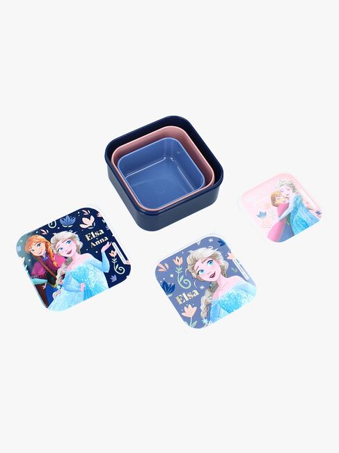 Disney Die Eiskönigin 3 in 1 Snackbox Fresh Bites, Blau