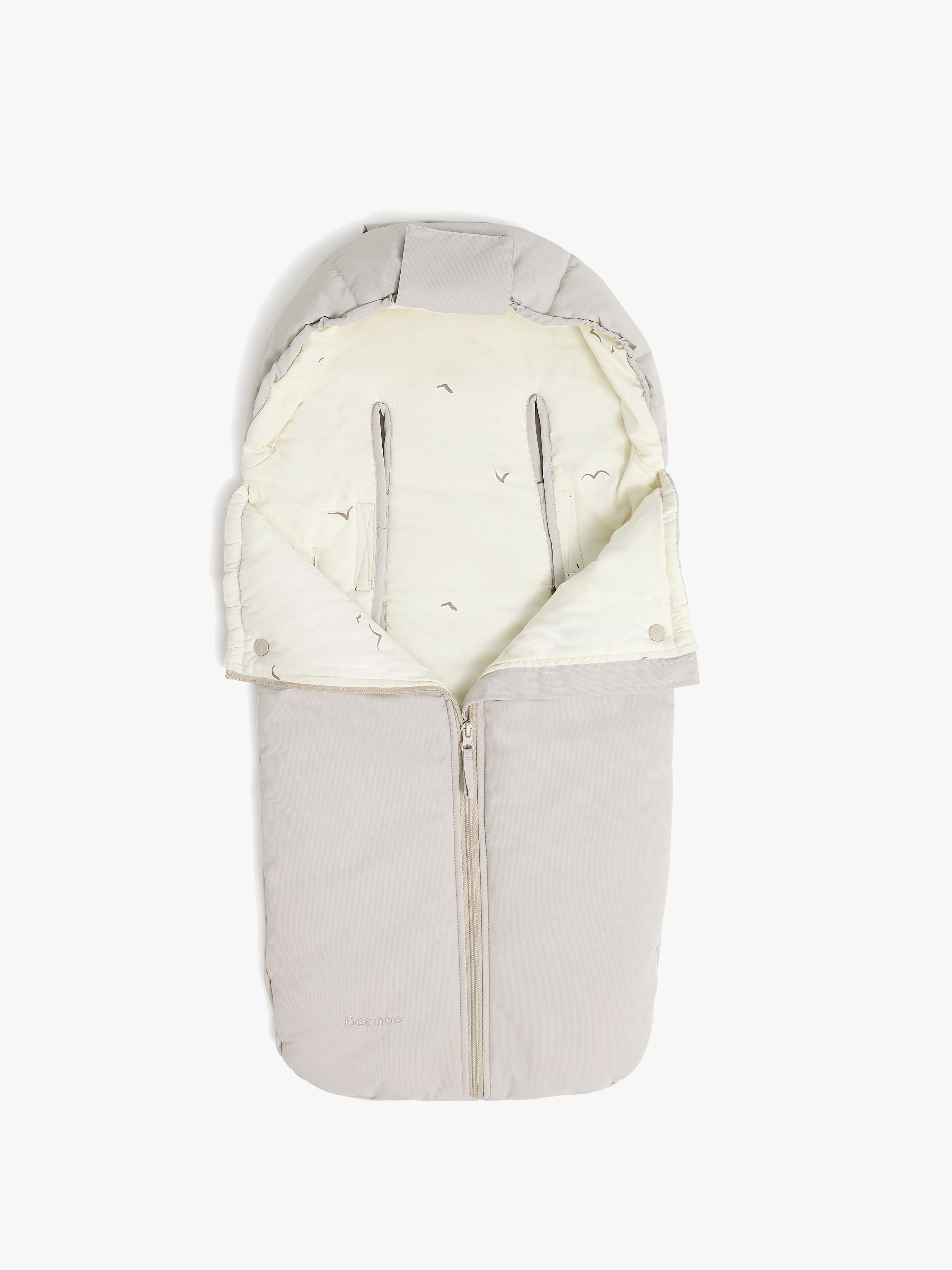 Light Mini-Fußsack, Beige Swallow