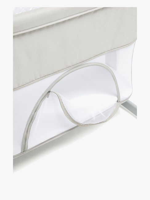 Beemoo CARE 2-in-1 Beistellbett & Laufgitter, Light Grey