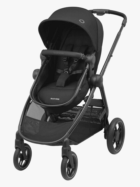 Maxi-Cosi Zelia 3 2-in-1 Kombikinderwagen, Essential Black