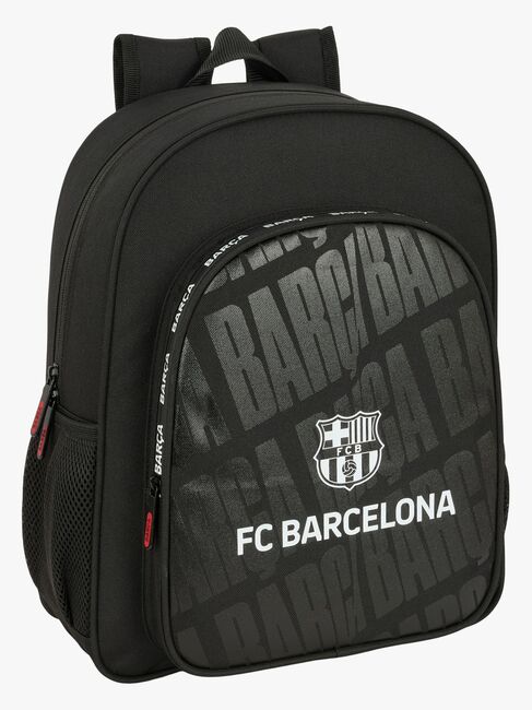 FC Barcelona Junior Rucksack 15L, Schwarz