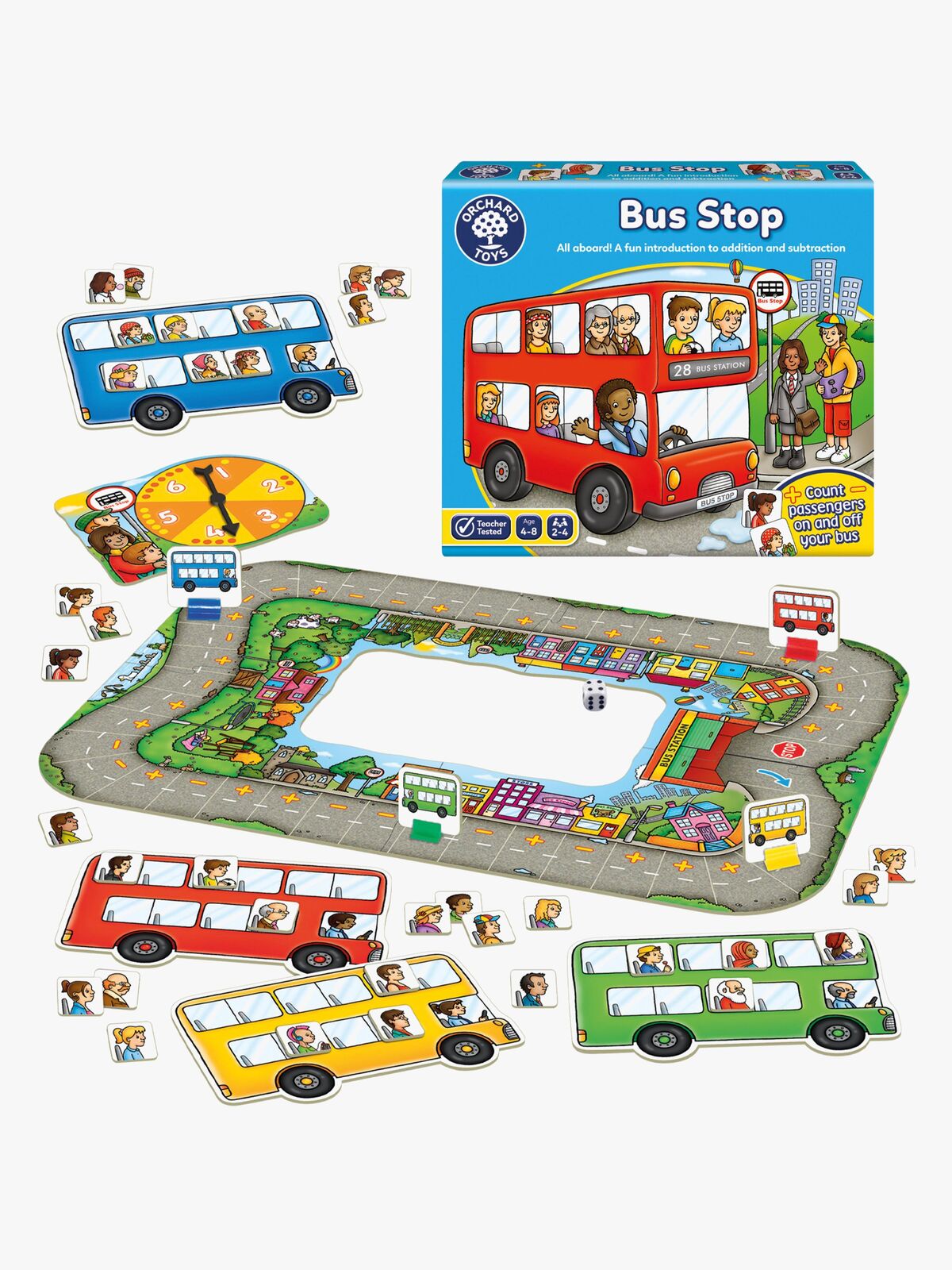 Orchard Toys Kinderspiel Bushaltestelle