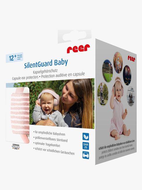Reer SilentGuard Baby Gehörschutz, Rosa