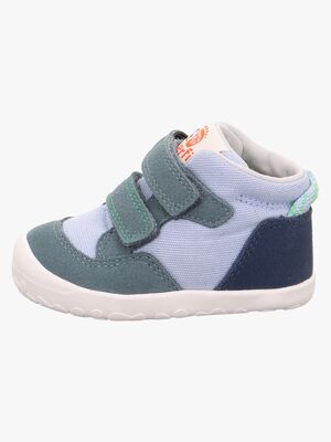 Superfit Flummi Barefoot Sneaker, Blau/Hellgrün