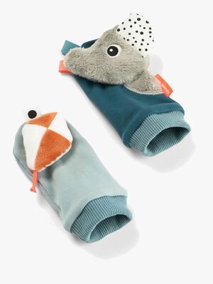 Done By Deer Playground Fußrassel, Blau