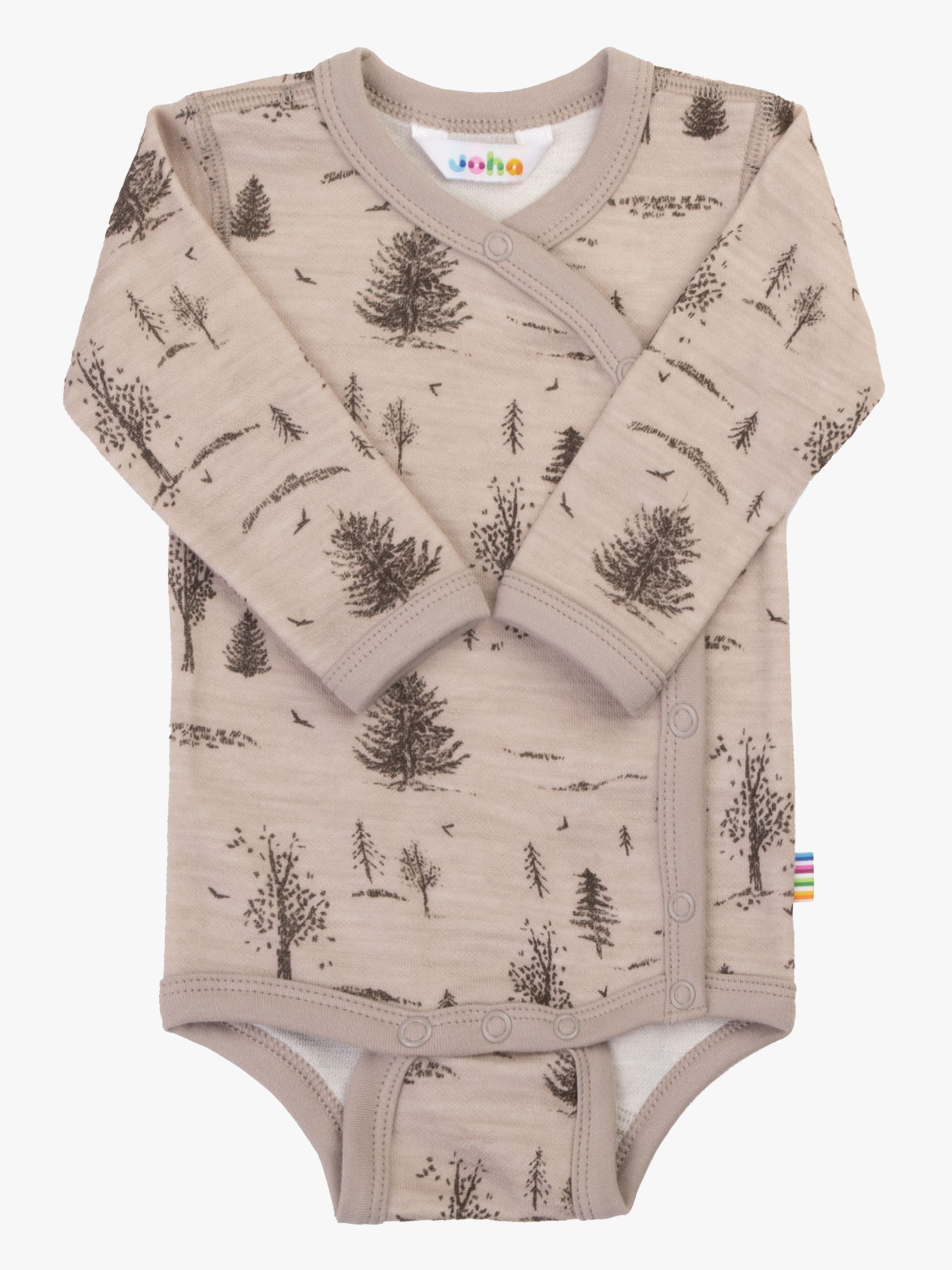 Joha Wickelbody Merinomix, Beige, 50, Babykleidung
