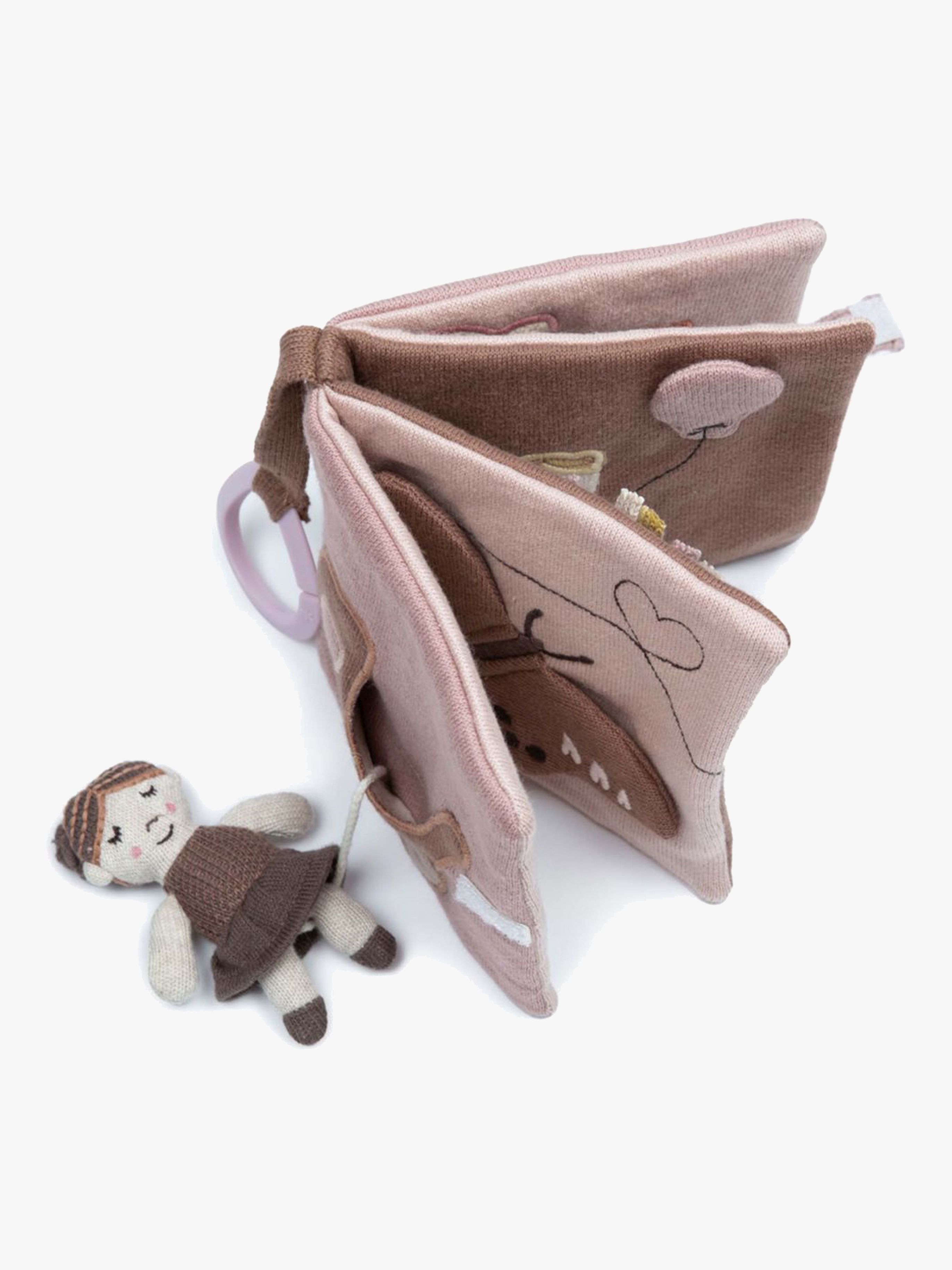 Gestricktes Buch Puppen und Tiere