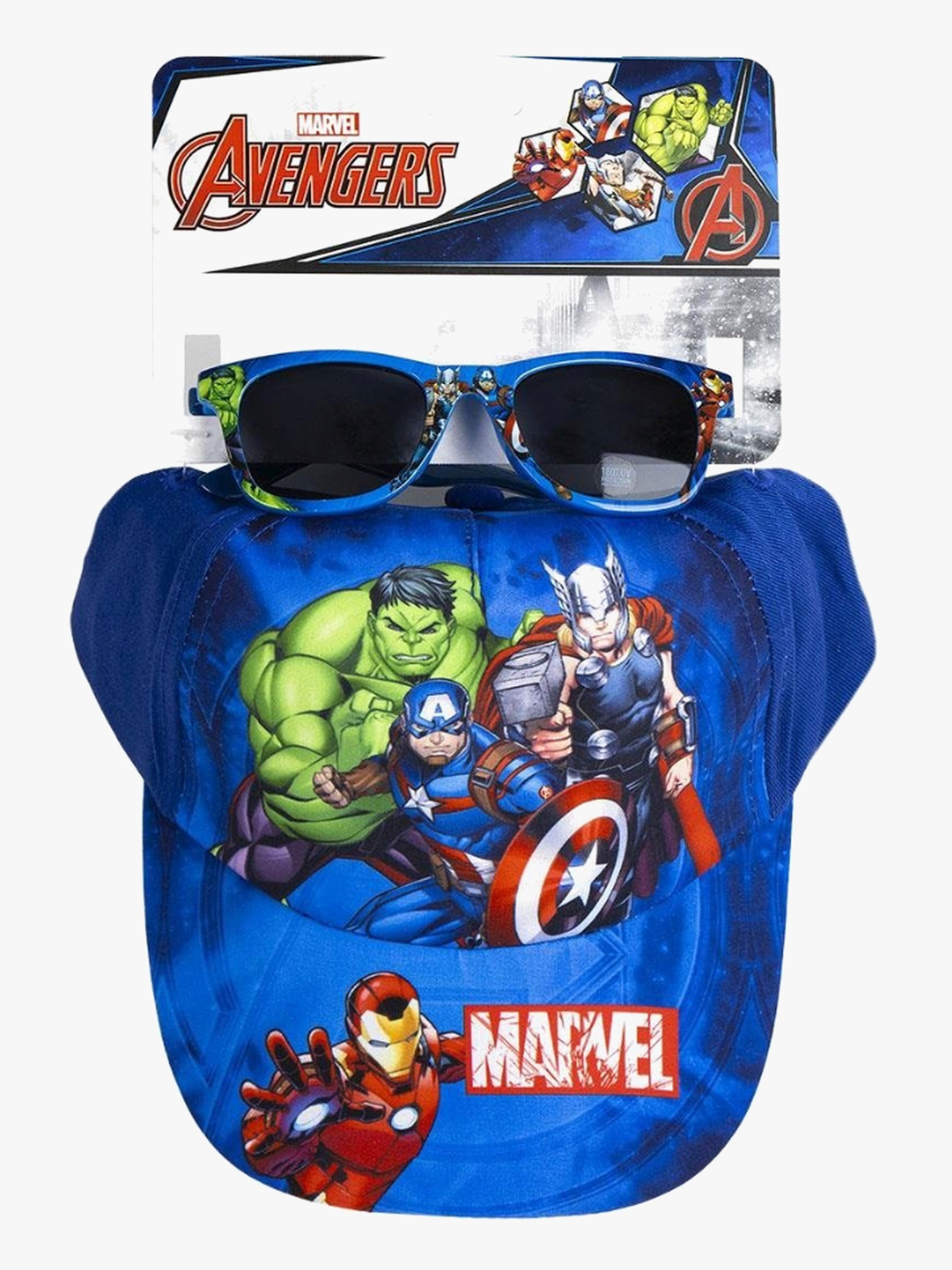 Marvel Avengers Kappe &  Sonnenbrille, Blau