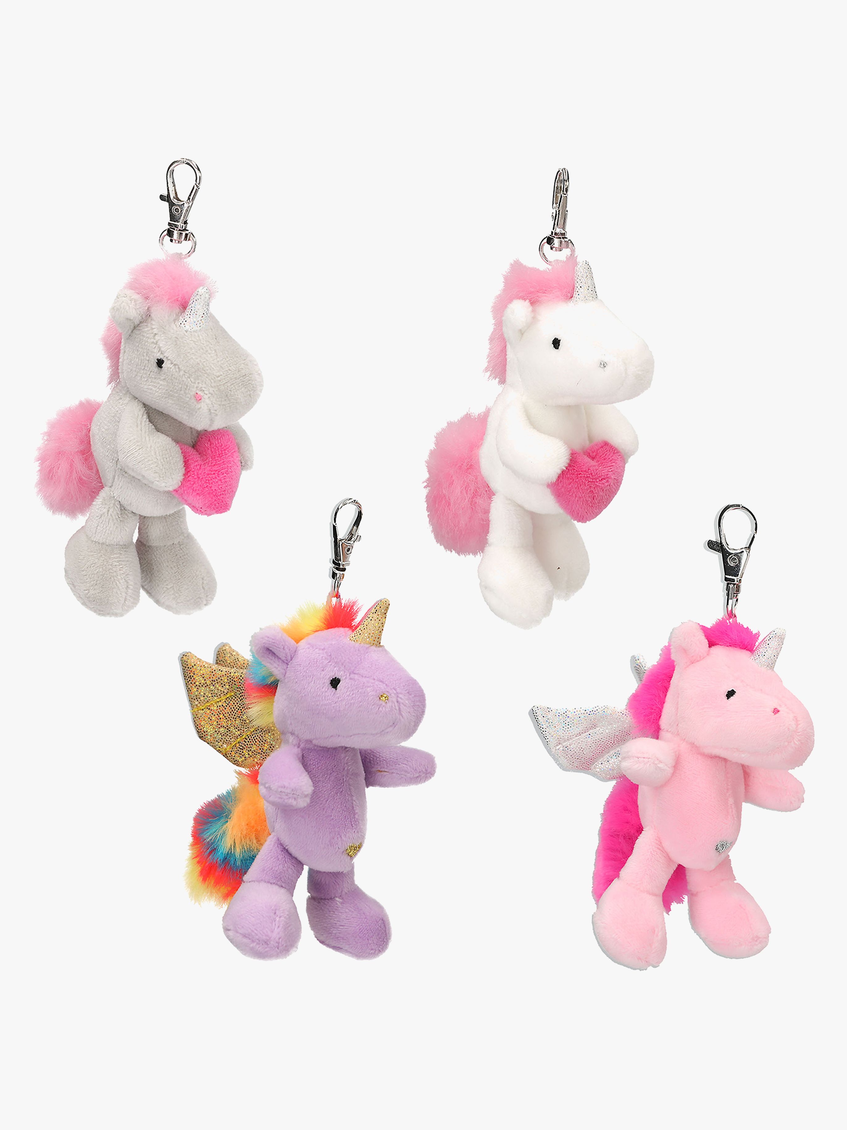 Schlüsselanhänger Softie Einhorn Gemischte Auswahl