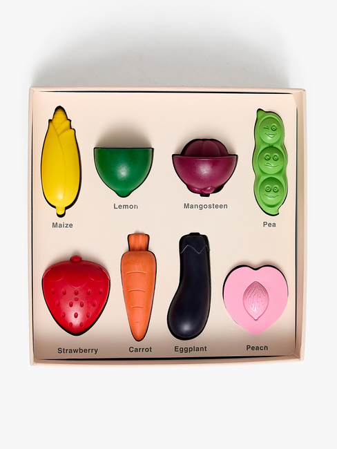 Fippla Kreiden Obst und Gemüse