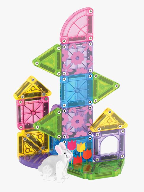 MAGNA-TILES MicroMAGS Reise-Set Spring Garden 24 Teile