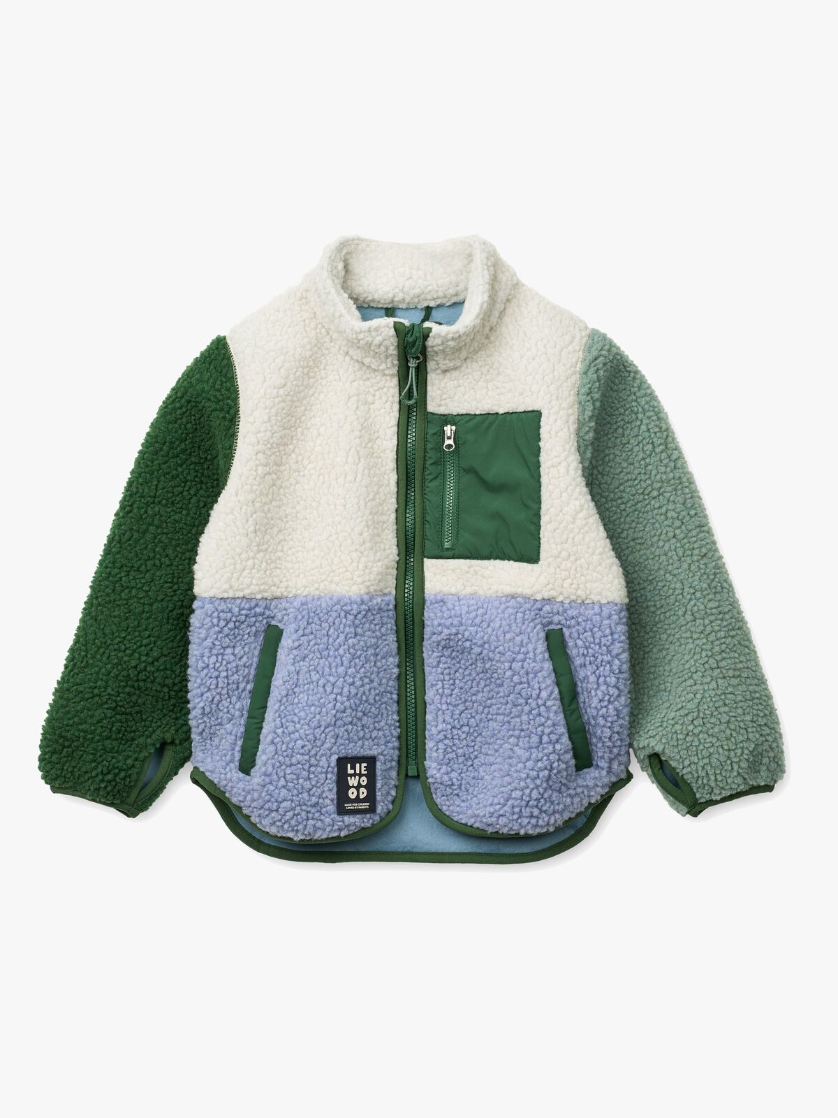 LIEWOOD Nolan Fleecejacke, Dusty Lavender Multi Mix