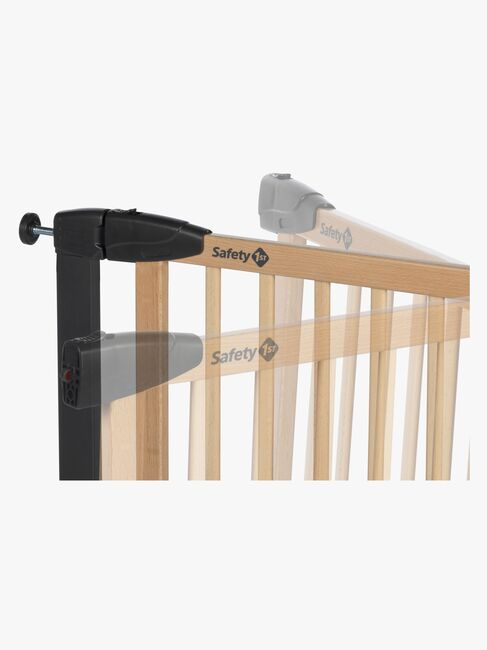 Safety1st Simply Close Klemmgitter, Wood & Metal