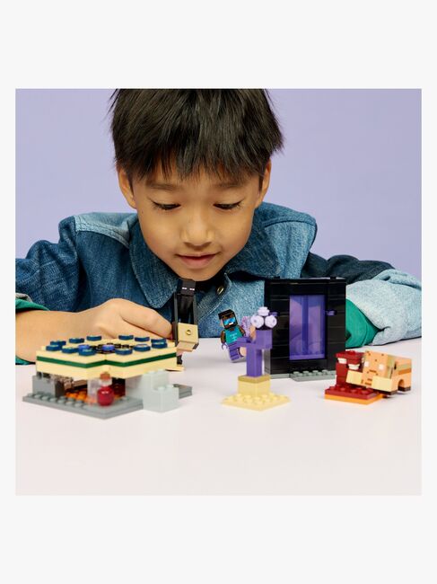 LEGO Minecraft 21584 Reise durch Nether und Endportal
