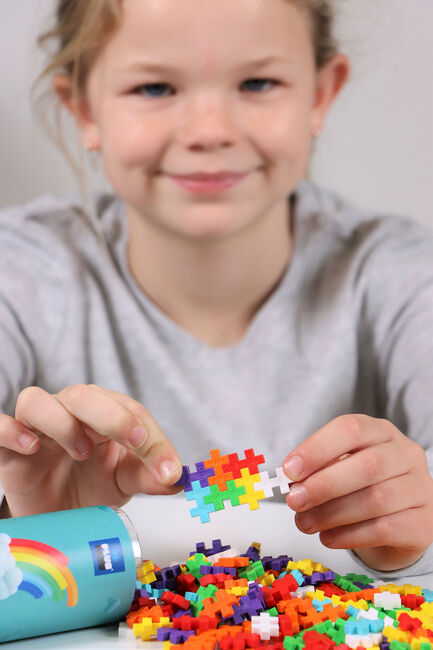 Plus-Plus Tube Rainbow Color Mix 240 Teile 