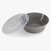 Twistshake Tiefer Teller mit Deckel, Grau