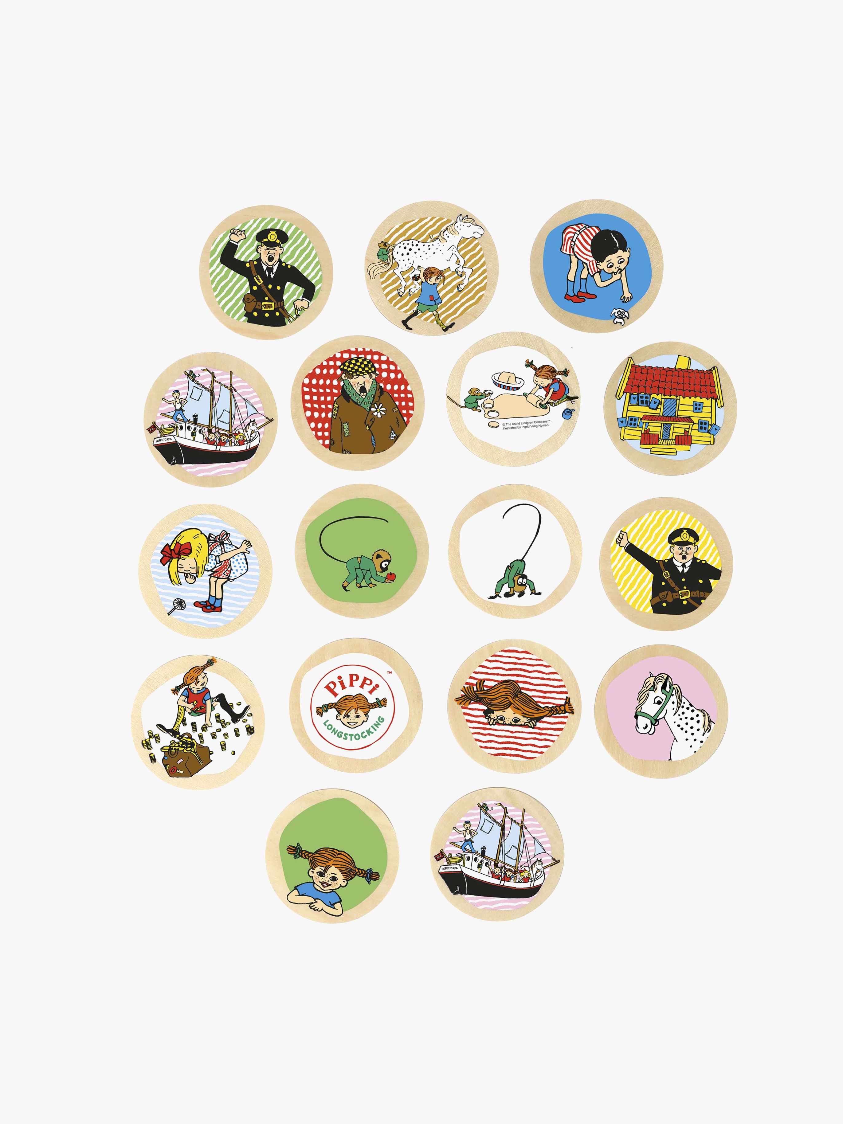 Pippi Memo-Spiel Holz