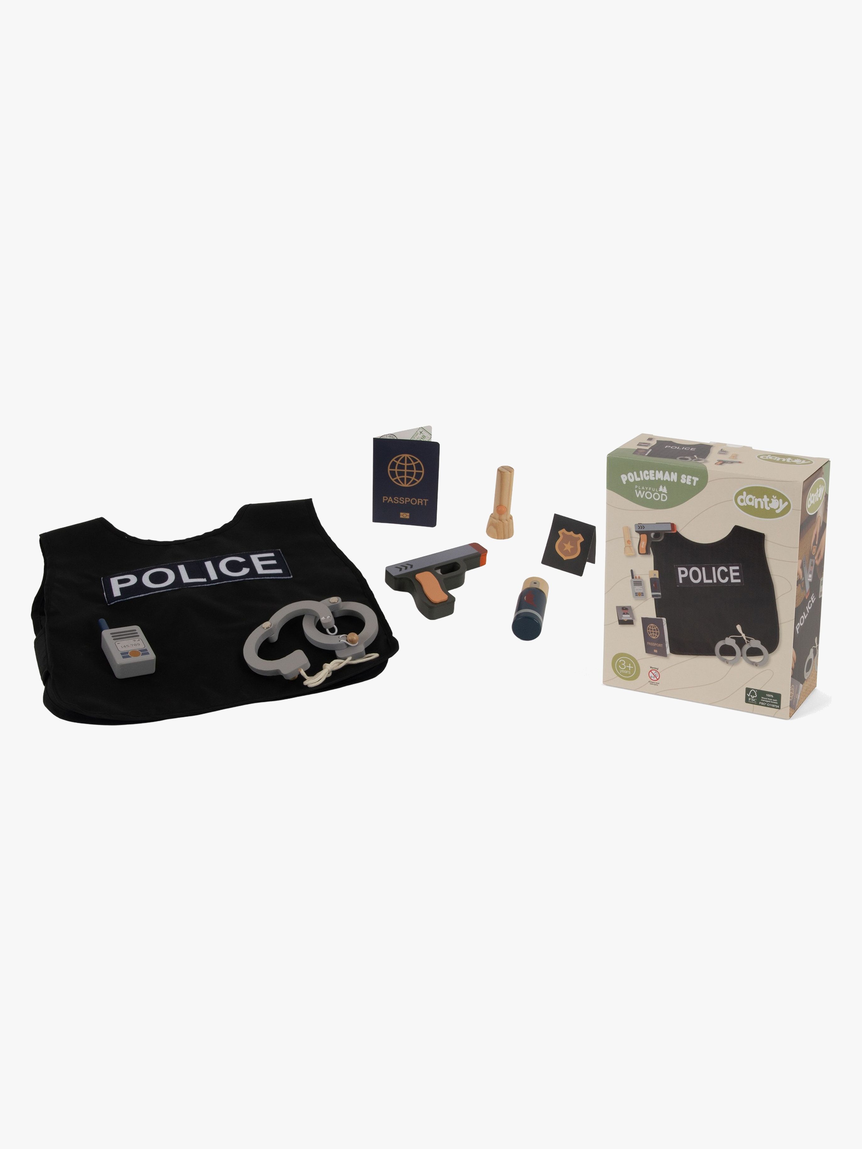 Polizei-Set Geschenkbox 7 Teile