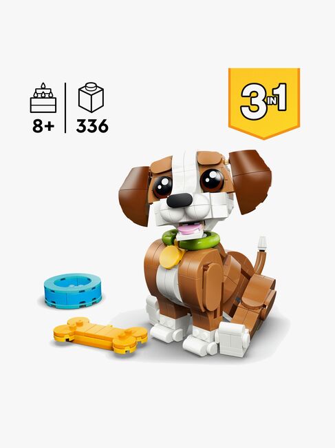 LEGO Creator 31382 Niedliche Tiere: Verspielter Welpe