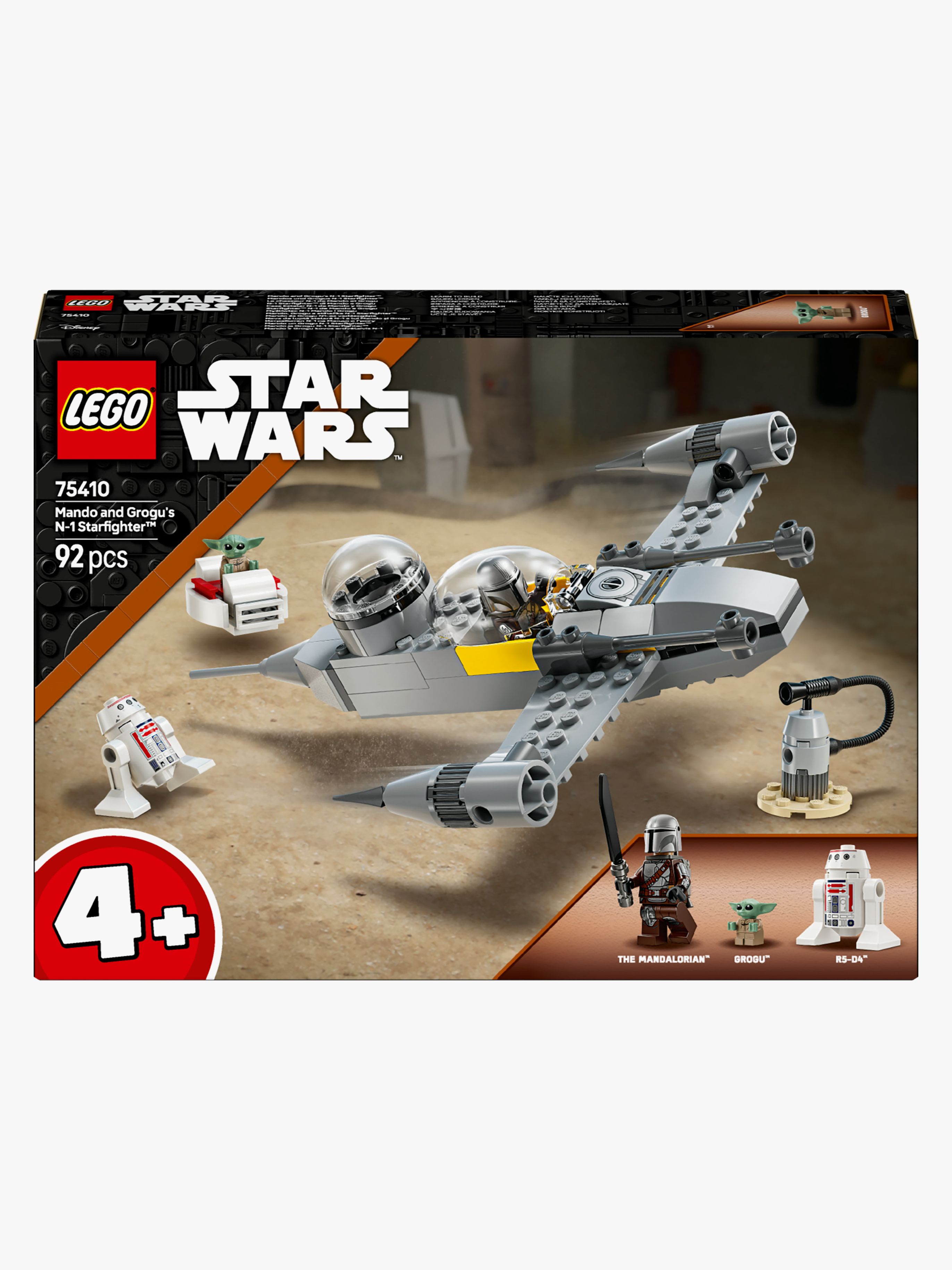 LEGO Star Wars 75410 Mandos und Grogus N-1 Starfighter