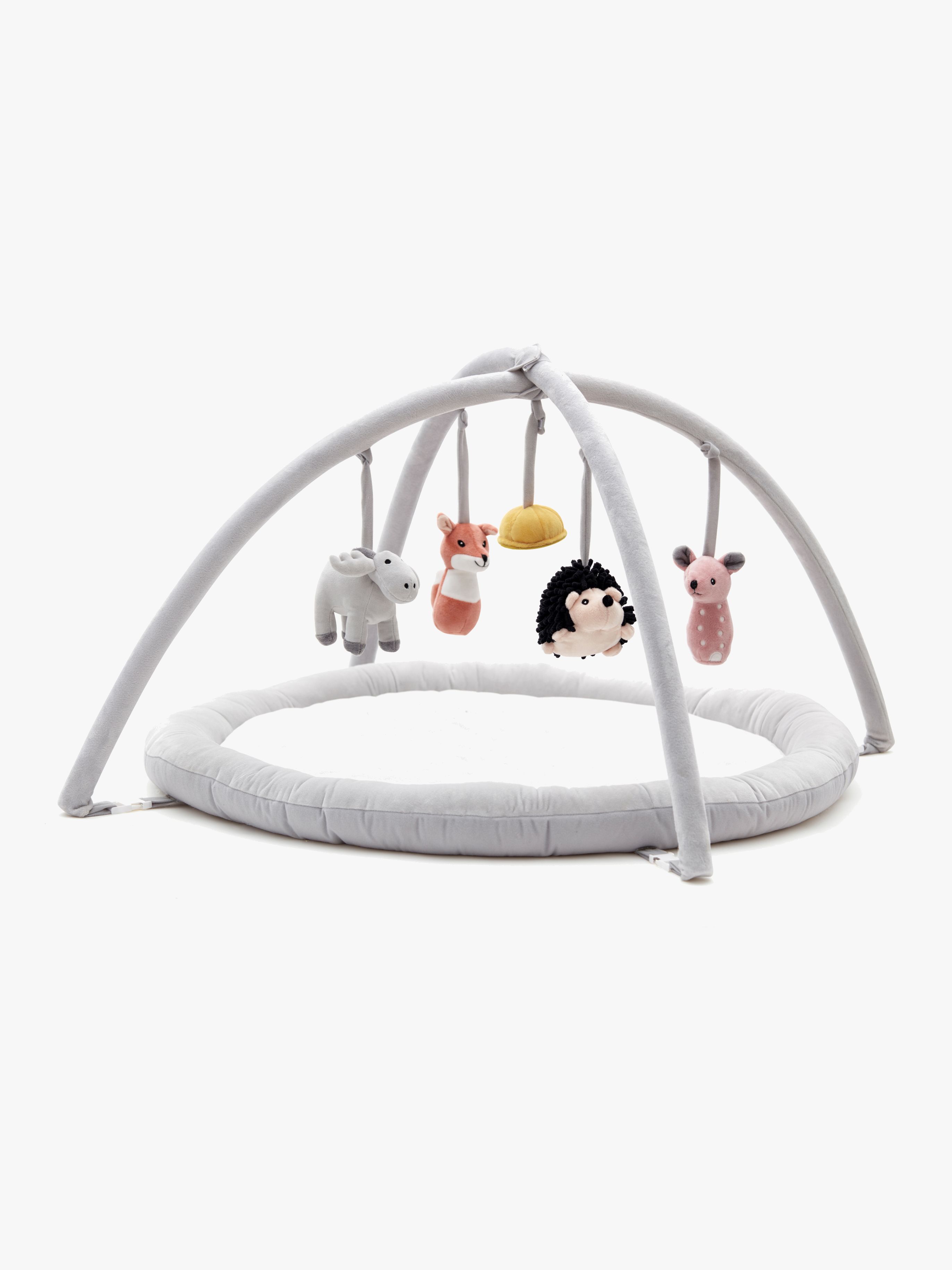 Kids Concept Spielbogen Edvin, Grau, Babyspielzeug