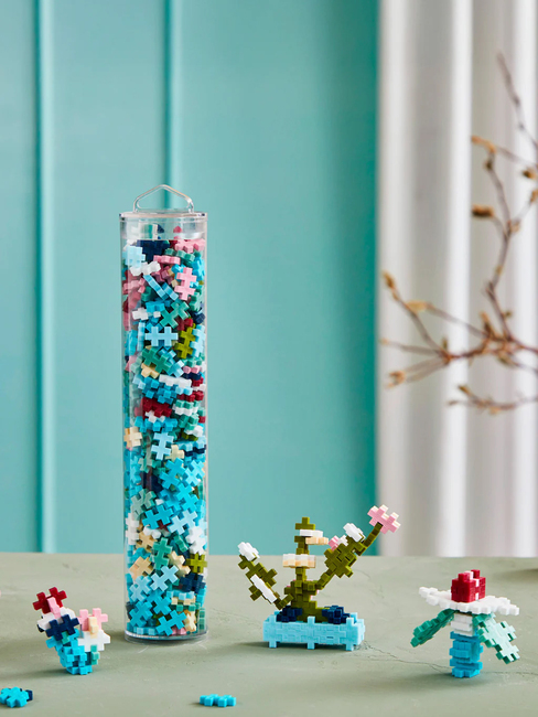 Plus Plus Bau-Set Inspiriert von Van Goghs Mandelblüten