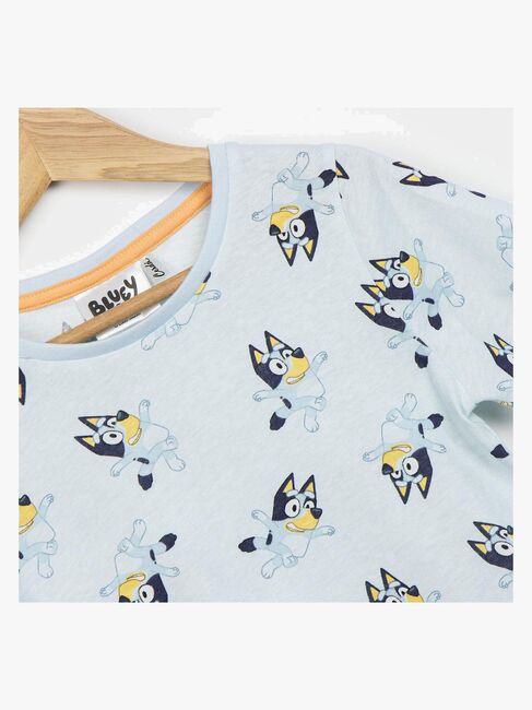 Bluey Pyjama, Hellblau
