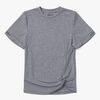 Hyperfied Jersey Knot Logo Top, Grey Melange