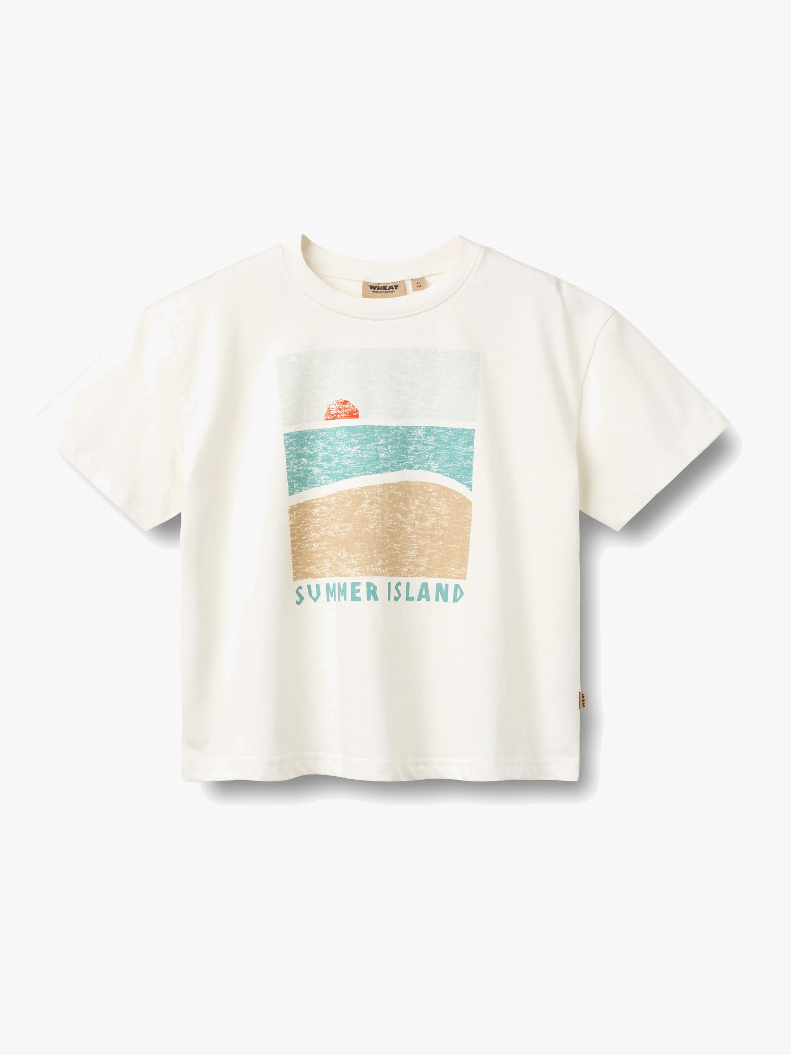 Wheat Leslie T-Shirt, Cloud, 122