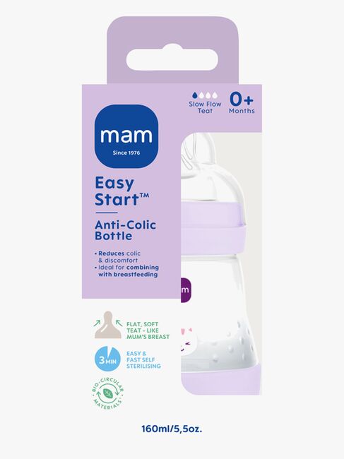 MAM Easy Start Babyflasche Anti-Kolik 160 ml, Rosa