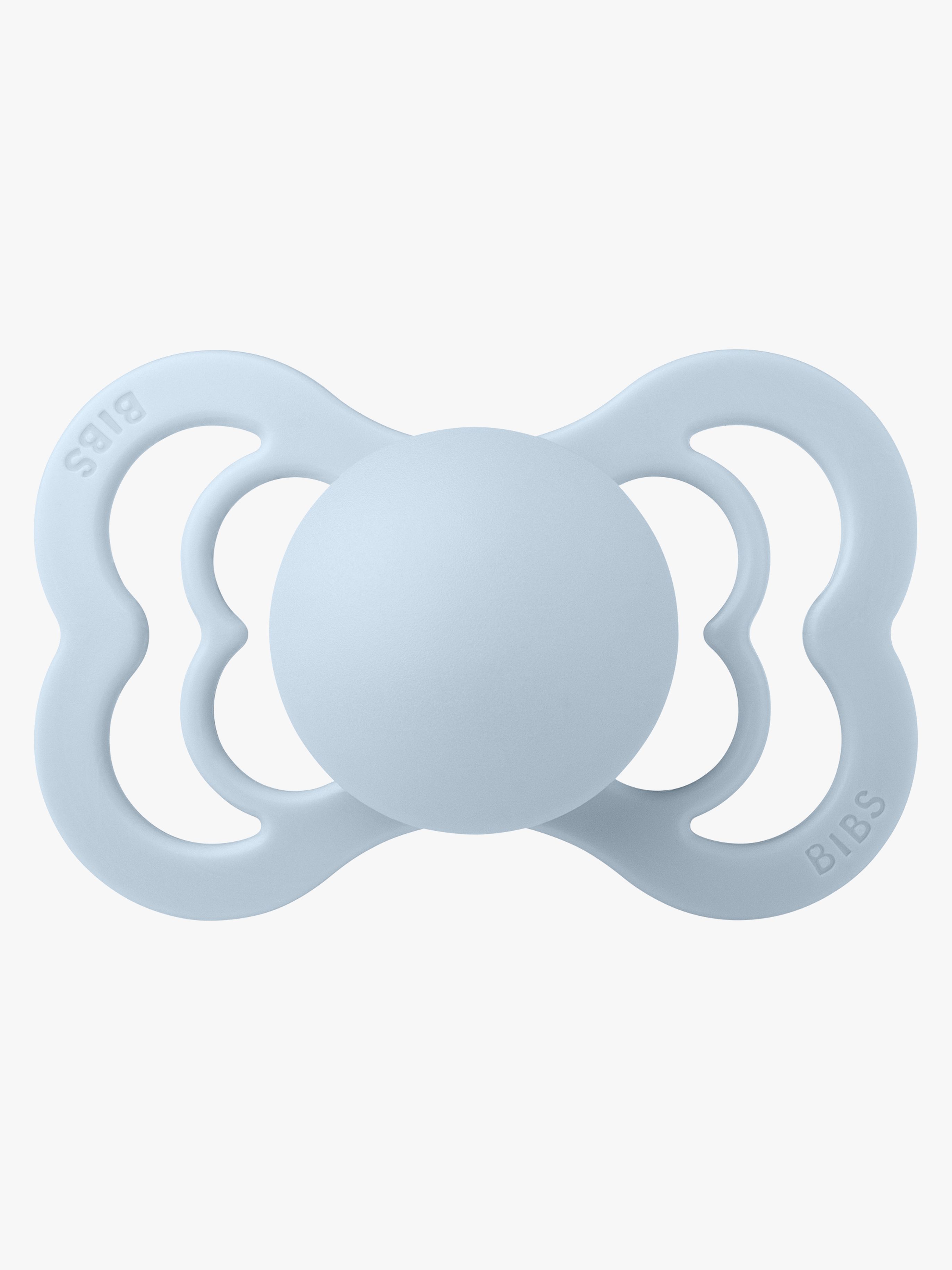 BIBS Supreme Schnuller Silikon Gr. 2, Baby Blue