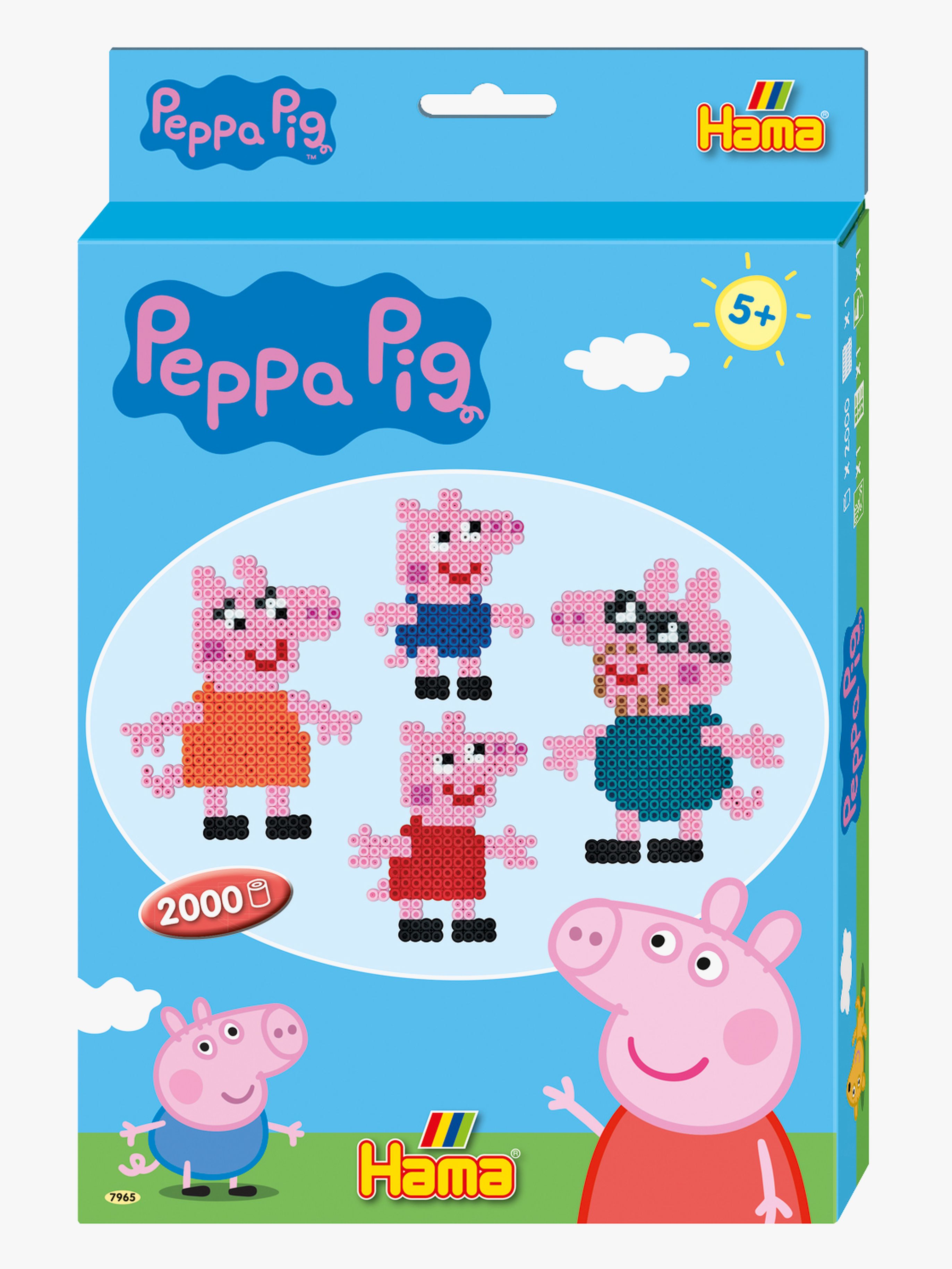Hama Midi Peppa Wutz Perlenset 2000 Teile