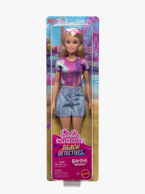 Barbie Beach Detective Puppe Malibu