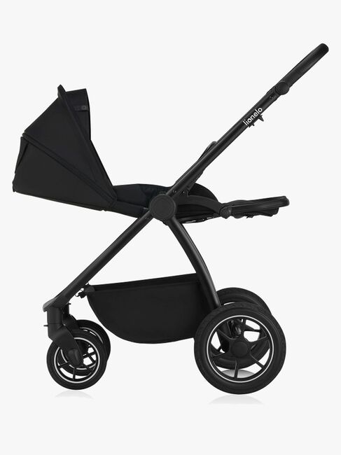 Lionelo Meril 2-in-1 Kombikinderwagen, Black Onyx