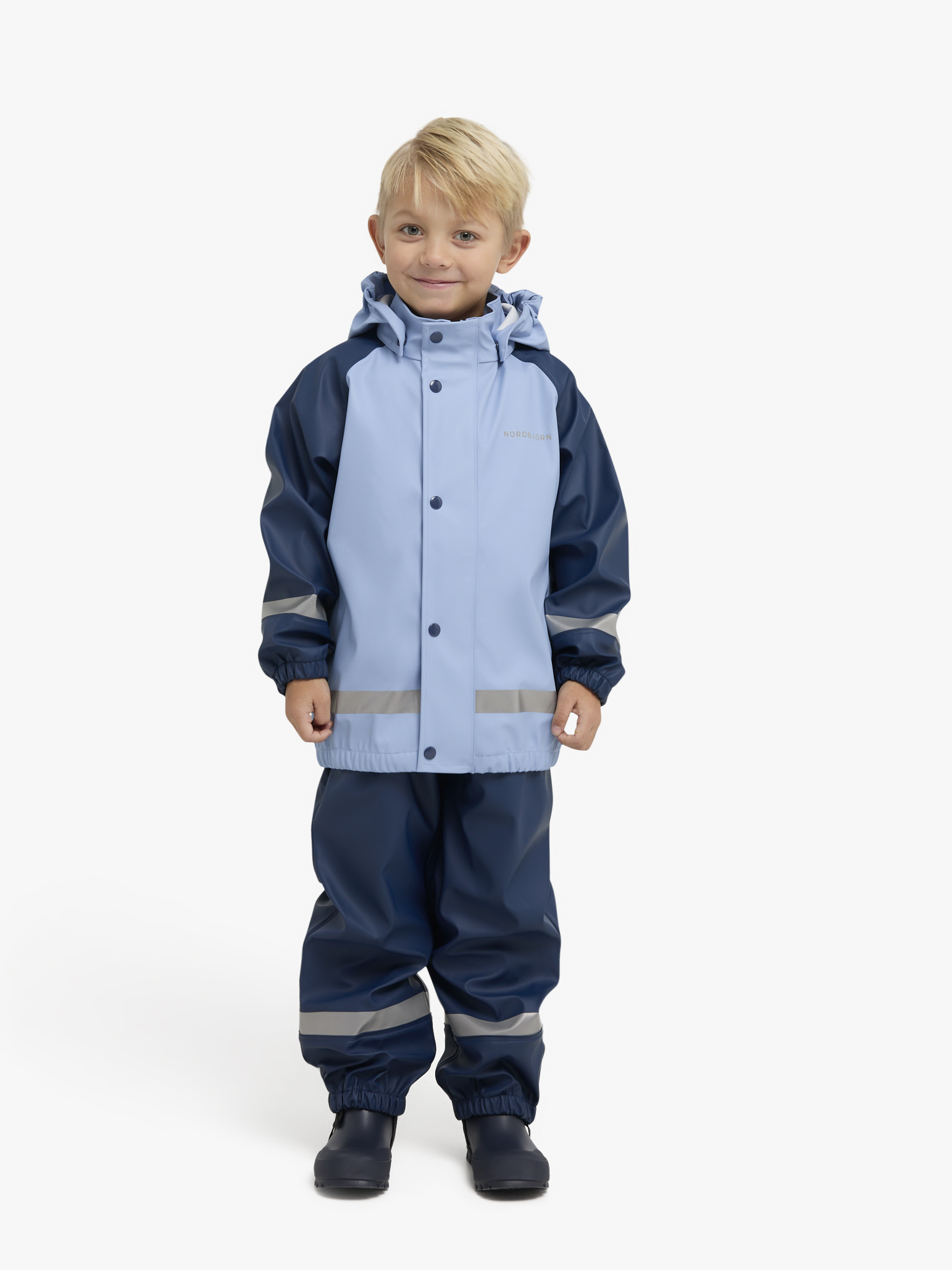 Nordbjörn Koster Regenanzug, Blau, 98