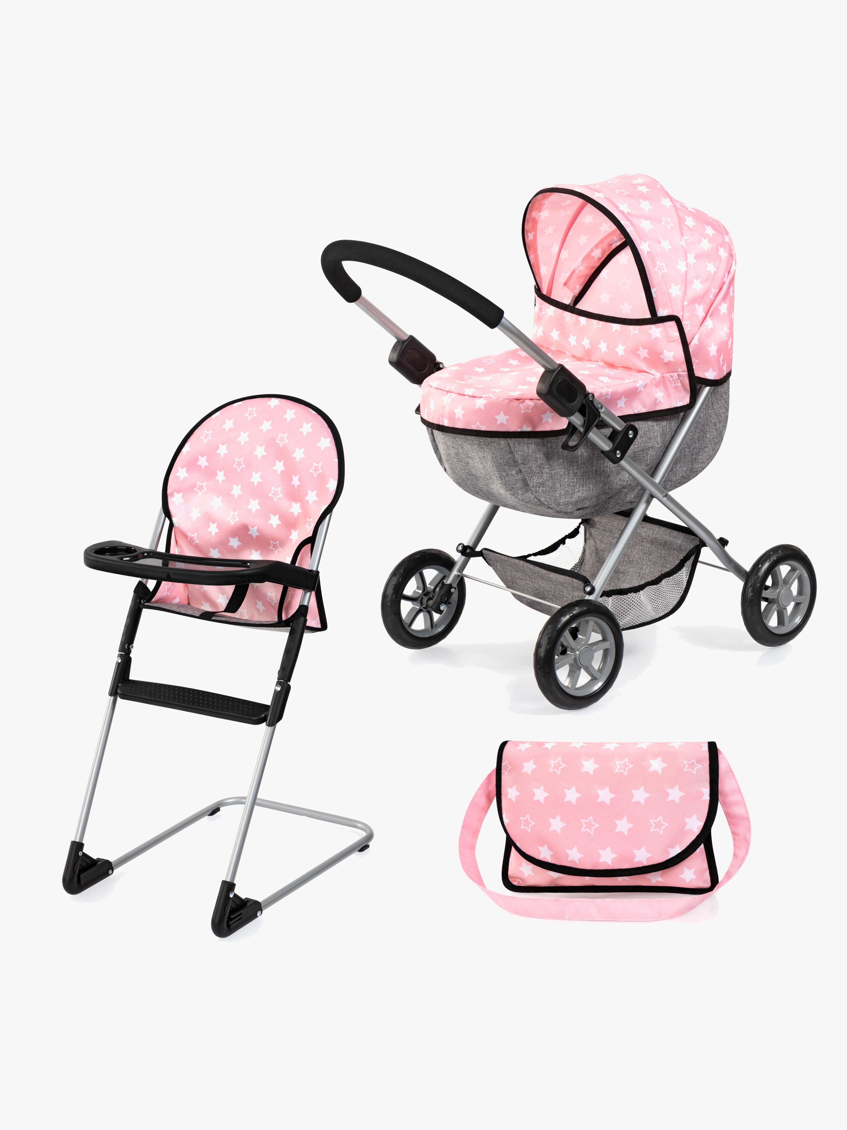 Puppenwagen Cosy Set, Soft Pink