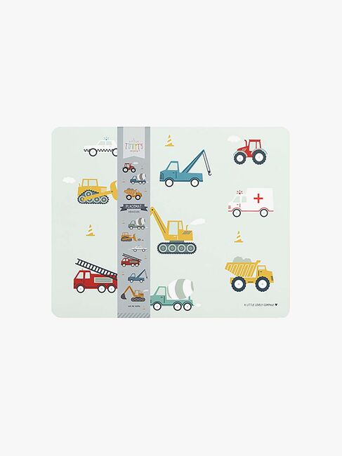 A Little Lovely Company Tischset, Fahrzeuge