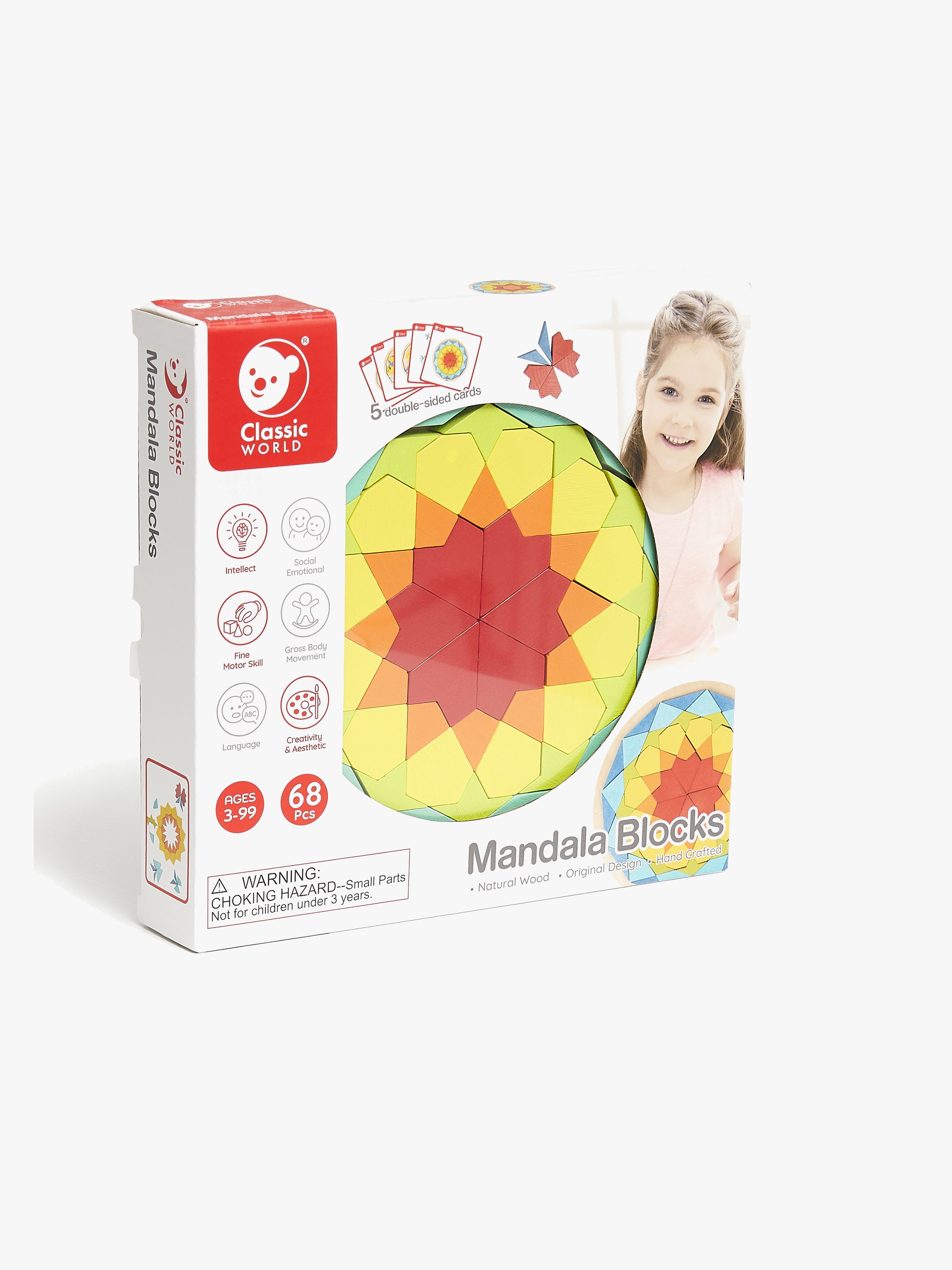 Classic World Mandala Blocks Spiel