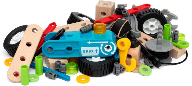 BRIO 34595 Nachziehmotor-Konstruktionsset