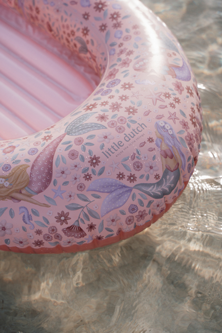 Little Dutch Schwimmmatratze Dreamy Mermaid Boot, Pink