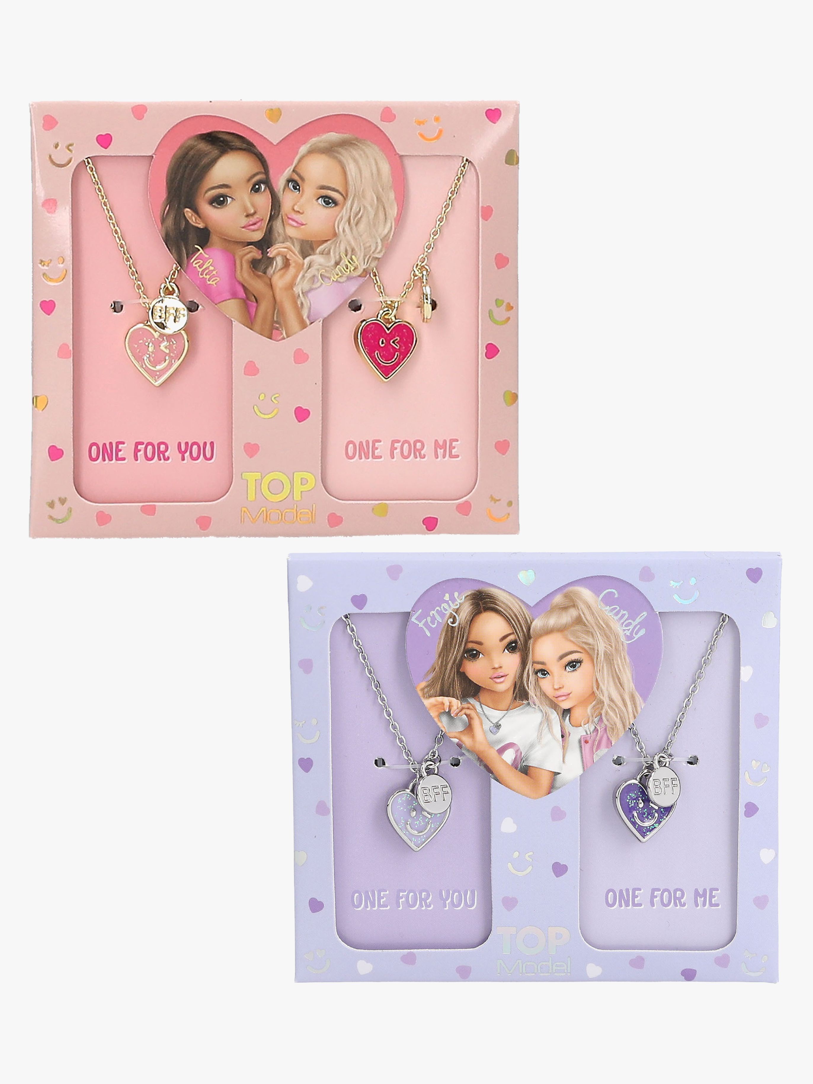Halskette BFF 2er-Pack, Gemischt