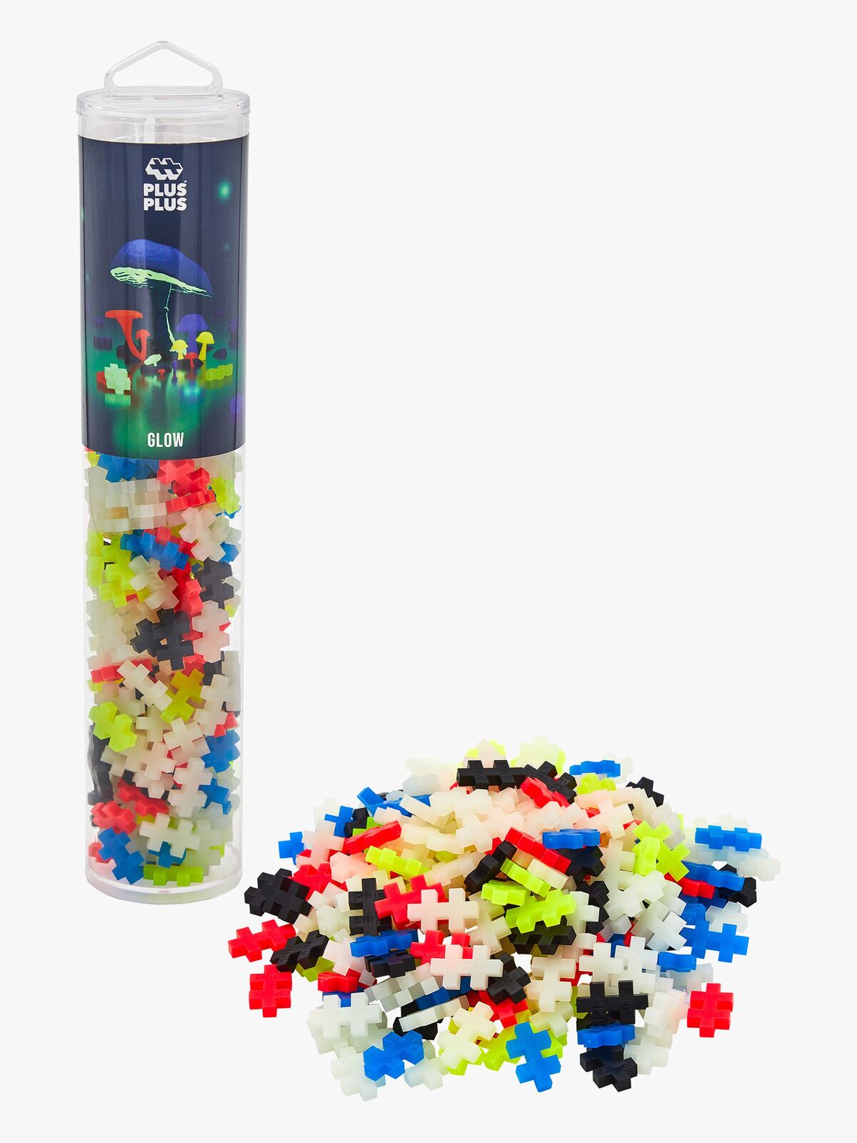 Plus-Plus Bausatz Glow Mix 240 Teile