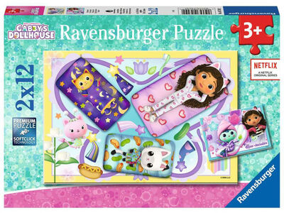 Ravensburger Puzzles Gabby's Dollhouse 2x12 Teile
